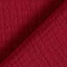 GOTS Mussola di cotone a tre strati – rosso carminio,  thumbnail number 5