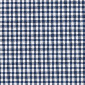 <h2>Seersucker a Quadretti Piccoli, Blu Navy &ndash; Strutturato e Reversibile</h2>, 