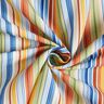 Tessuto per tovaglia Righe sottili – bianco/blu,  thumbnail number 4