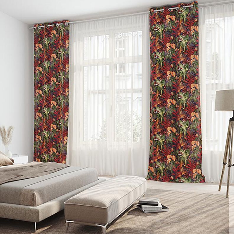 Velluto arredo Premium Giungla tenebrosa,  image number 4