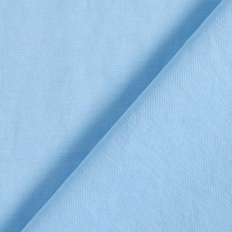 Misto viscosa pregiato in tinta unita – azzurro,  image number 3