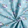 jersey di cotone Uccellini – blu colomba,  thumbnail number 3