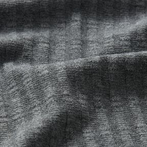 jersey a coste Tessuto a modello unico – grigio scuro, 