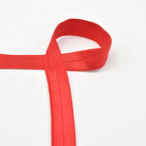 Fettuccia elastica (piega in gomma) lucida [20 mm] – rosso, 