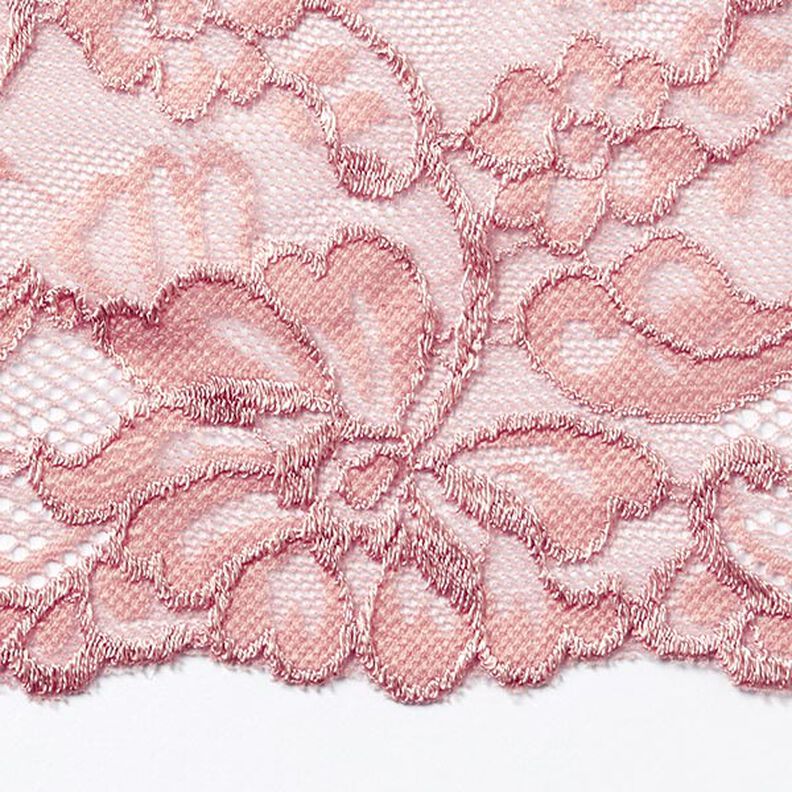 pizzo elastico Selene [150 mm] - rosa antico,  image number 2