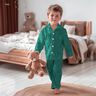 flanella di cotone dinosauri impertinenti | Poppy Fabrics – colore blu jeans/verde smeraldo,  thumbnail number 5