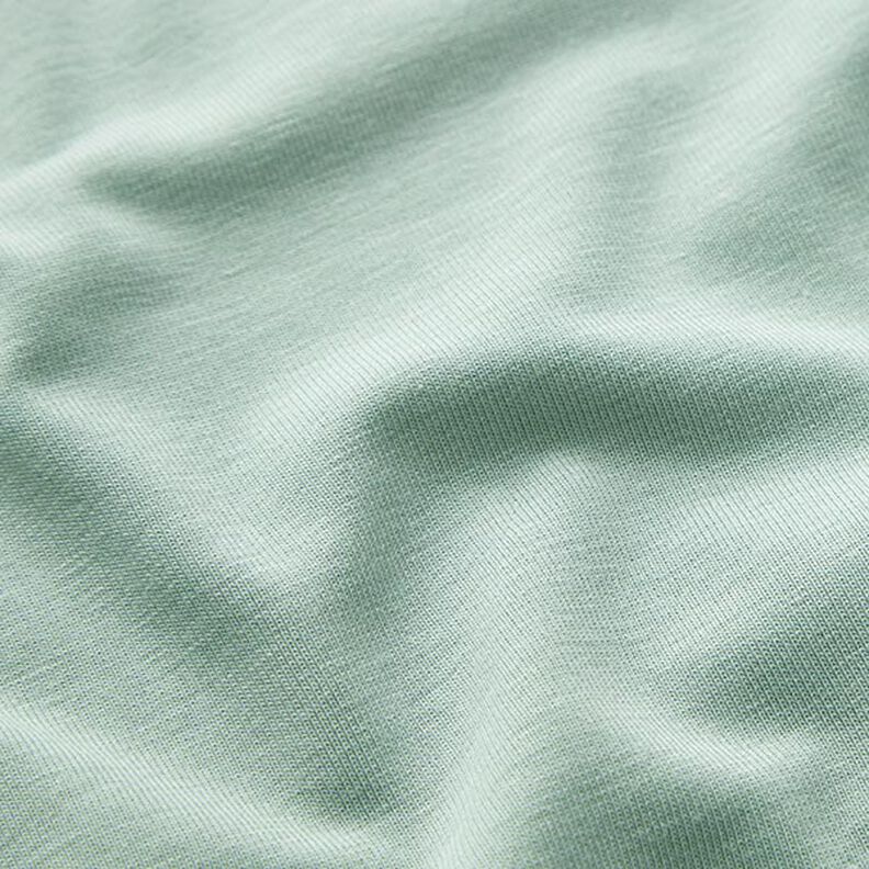 bambù jersey di viscosa tinta unita – verde pastello,  image number 3
