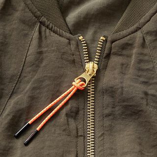 nastro riflettente per cerniere lampo – arancio neon/argento, 