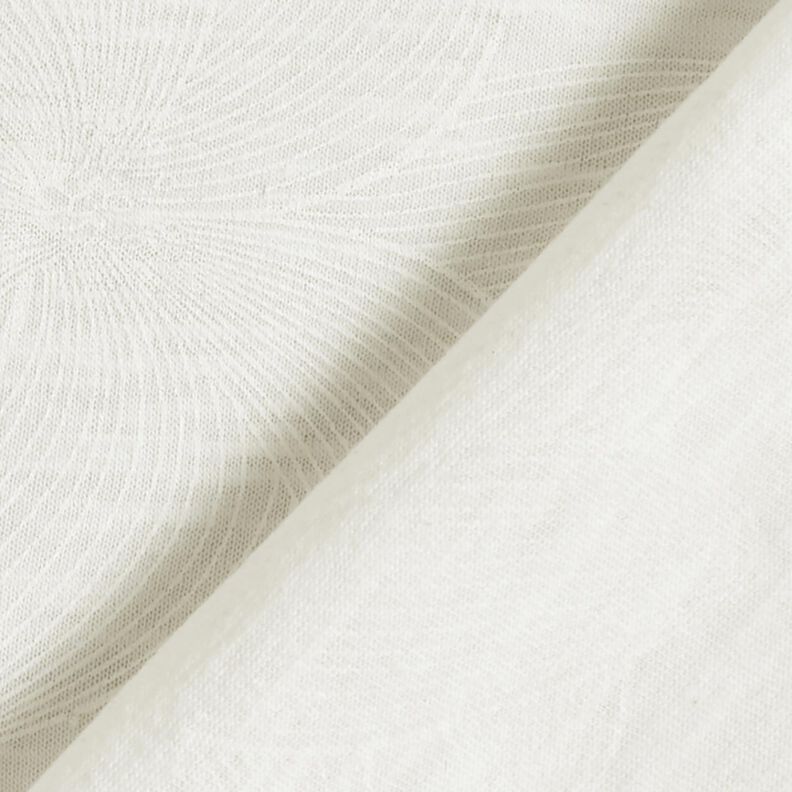 jersey di cotone Tulipani – bianco lana, image number 4