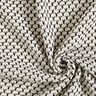 Cotone lavorato a maglia grossa con pois astratti – bianco/blu marino,  thumbnail number 3