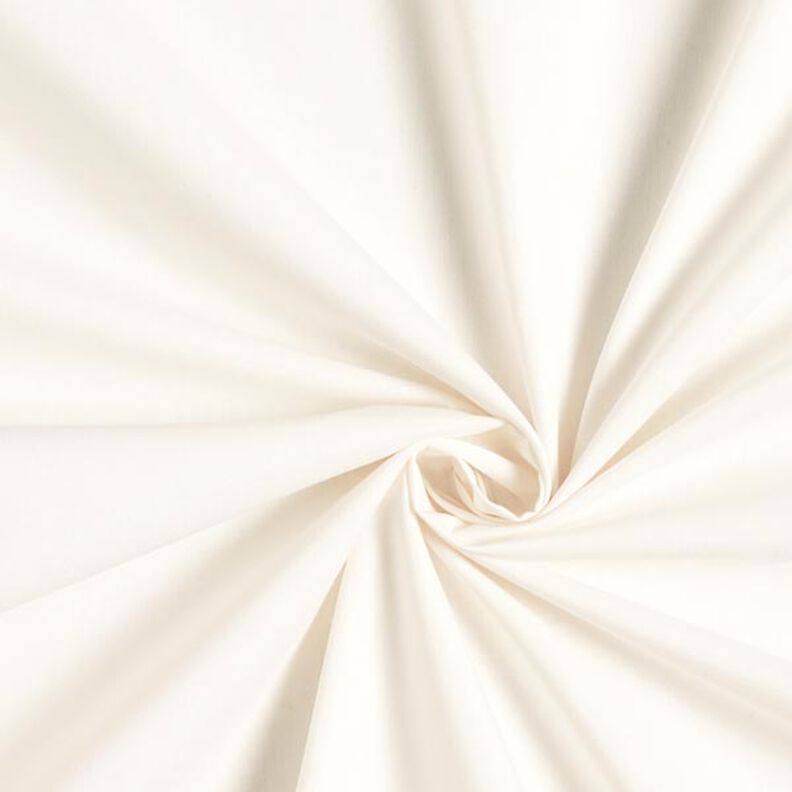 popeline di cotone tinta unita – bianco lana,  image number 1