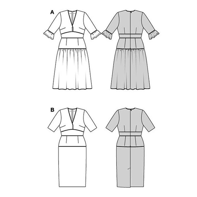 Vestito | Burda 5820 | 36-46, image number 8