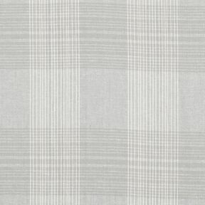 Misto lino a quadri – grigio chiaro, 