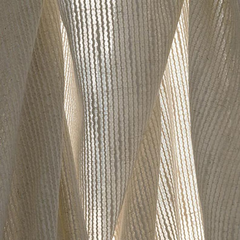 tessuto per tende a vetro Struttura intrecciata 300 cm – beige chiaro,  image number 9