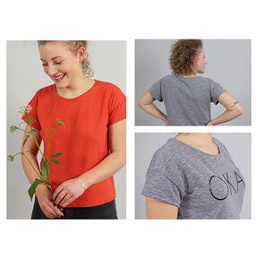 FRAU TINA – maglietta casual basic a maniche corte, Studio Schnittreif | XS - XXL, 