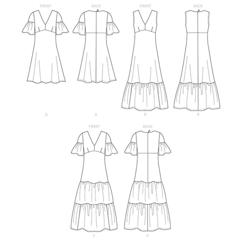 abito, Butterick B6678 | 32-40,  image number 6