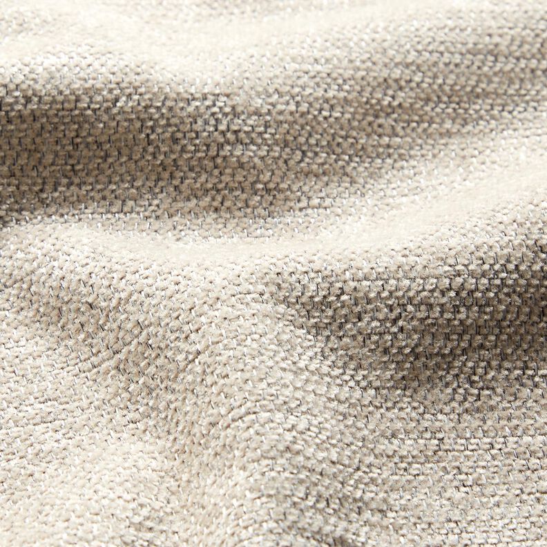 tessuto da tappezzeria ciniglia mélange – anacardo/grigio argento,  image number 2