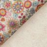 tessuto arredo mezzo panama grandi fiori – naturale/pink,  thumbnail number 4