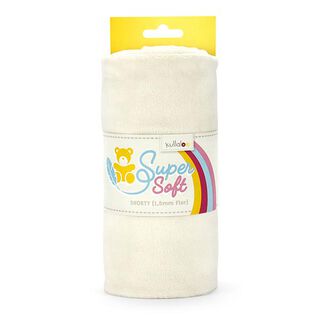 Vellutino nicki SHORTY [1 m x 0,75 m | altezza pelo: 1,5 mm]  - bianco sporco | Kullaloo, 