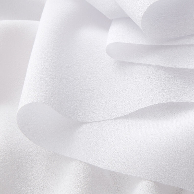 georgette increspato – bianco,  image number 4