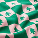 soffice tessuto in felpa, abeti – verde ginepro/rosa chiaro,  thumbnail number 2