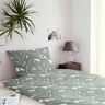 tessuto arredo panama Foglie eleganti – canna palustre/naturale,  thumbnail number 7
