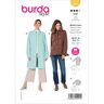 giacca / cappotto con maniche raglan e colletto alto | Burda 5974 | 34-44,  thumbnail number 1