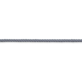 Cordoncino in cotone [Ø 3 mm] – grigio chiaro, 