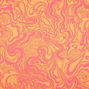 Popeline di cotone The Wanderer | Nerida Hansen – albicocca/pink, 