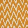 tessuto jacquard da esterni motivo ikat – senape,  thumbnail number 1