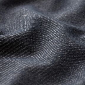 Denim stretch in misto cotone medio – nero-azzurro, 
