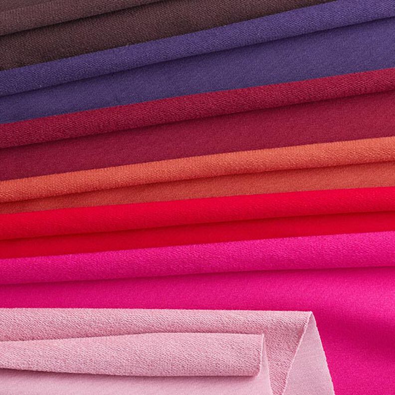 French terry leggero tinta unita &ndash; azzurro,  image number 6