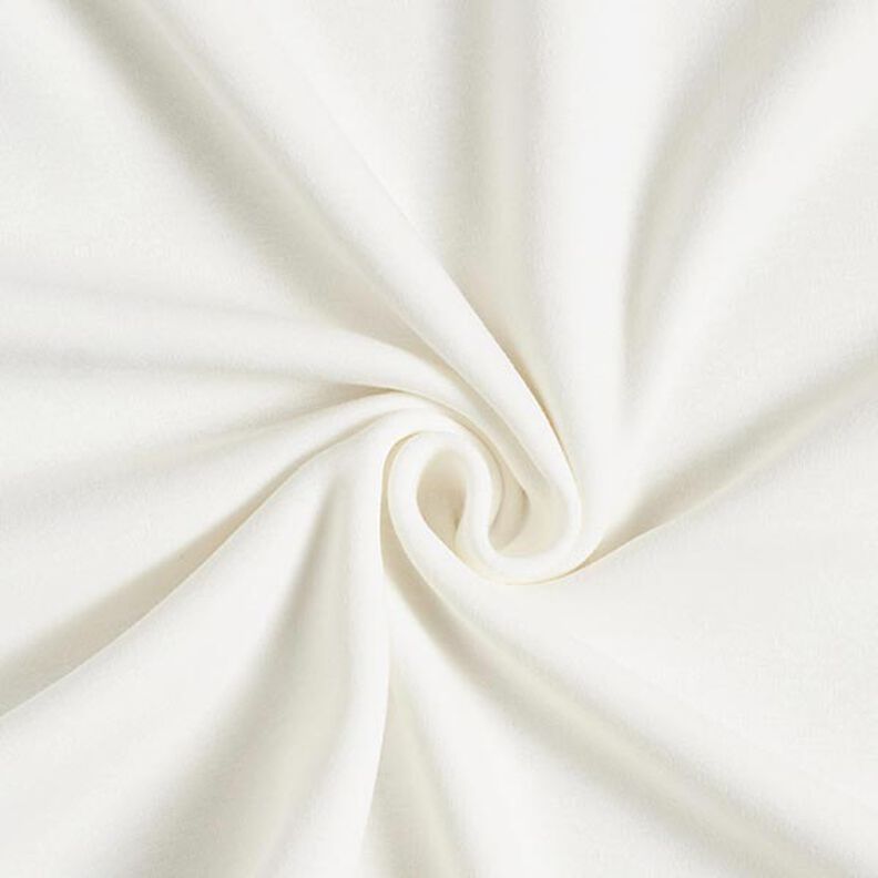 pile da montagna soffice felpa tinta unita – bianco lana,  image number 1