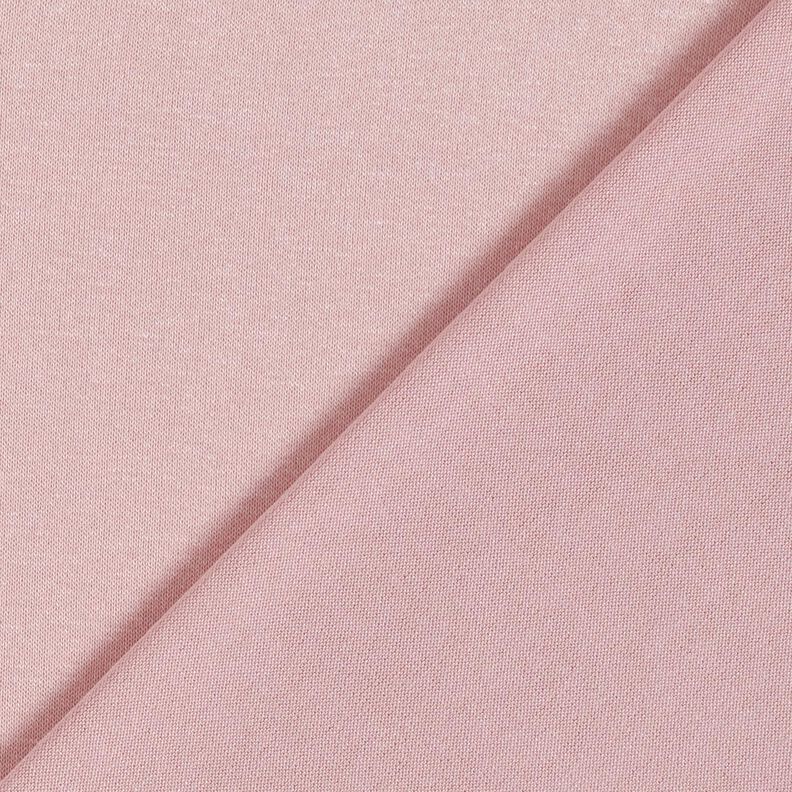 Jersey estivo in viscosa leggera – rosa antico chiaro,  image number 3