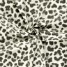 Leopardo delle nevi in velluto elasticizzato – avorio/nero,  thumbnail number 3