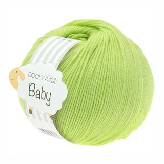 Cool Wool Baby, 50g | Lana Grossa – verde mela, 