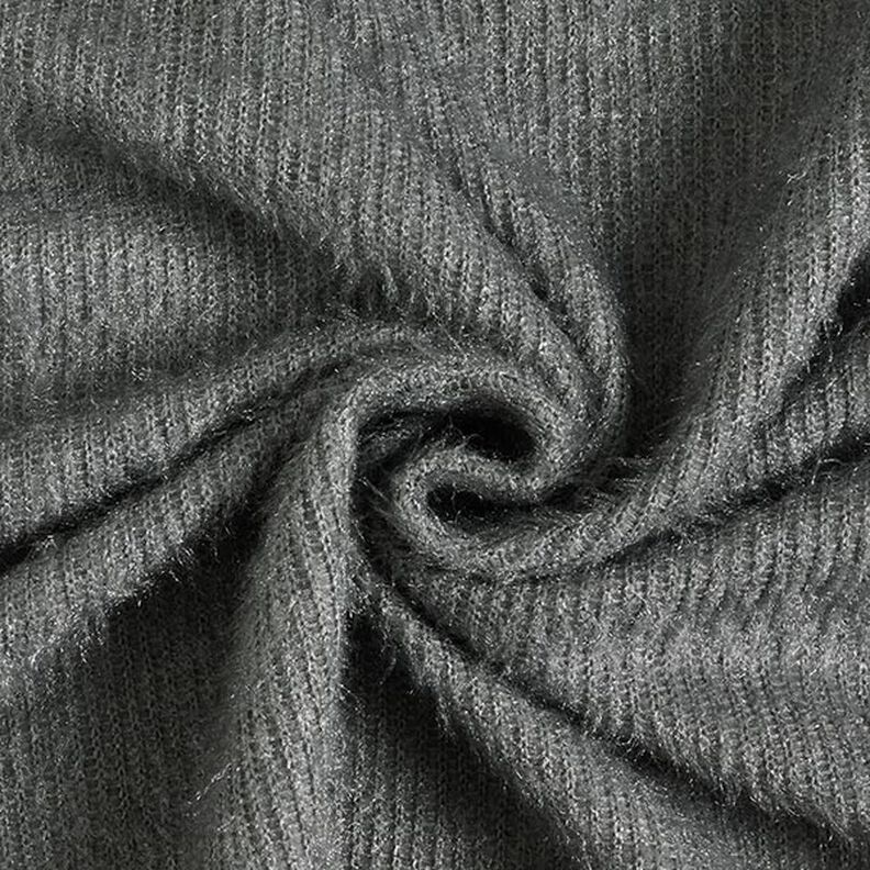 Tessuto a maglia soffice – argento anticato,  image number 1