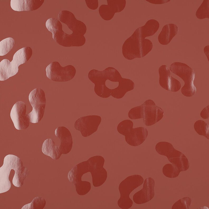 tessuto per impermeabili leopardo – malva,  image number 1