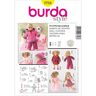 Abiti per bambole, Burda 7753,  thumbnail number 1