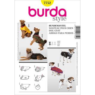 Cappottino per cani, Burda 7752, 