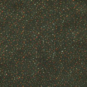 tessuto peluche tweed mélange | Poppy Fabrics – verde scuro, 