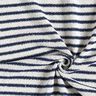 Bouclé in maglia a righe, glitterato – bianco/blu marino,  thumbnail number 4