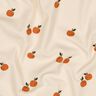 GOTS jersey di cotone arance | Poppy Fabrics – beige chiaro/caramello,  thumbnail number 2