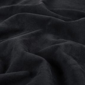 Velluto con retro in pelliccia Sherpa – nero, 