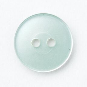 Bottone a 2 fori lucido [Ø 15 mm] – menta chiaro, 
