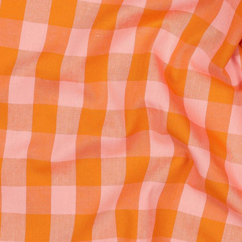 popeline di cotone Controllo | Poppy Fabrics – rosa/arancio pesca,  image number 2