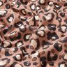 tessuto arredo tessuti canvas Pois Leopardato – cannella/nero,  thumbnail number 2