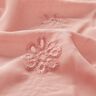 Chiffon in pizzo sangallo con fiori – rosa antico chiaro,  thumbnail number 2