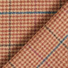 tessuto per cappotti, quadri e pied de poule con effetto glitter – beige/rame,  thumbnail number 4