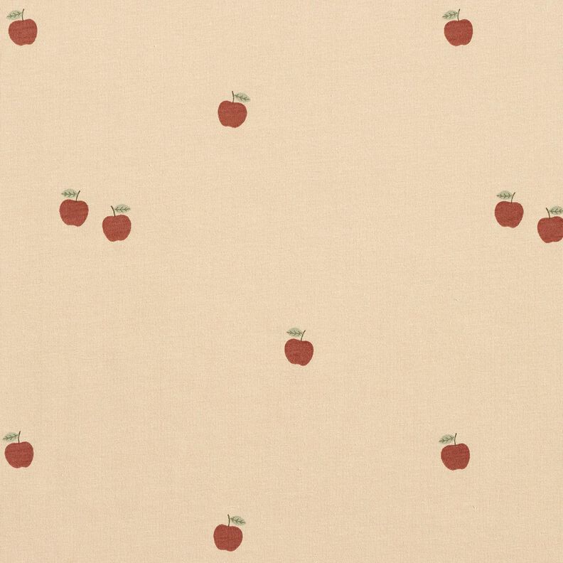 jersey di cotone piccole mele &ndash; sabbia,  image number 1
